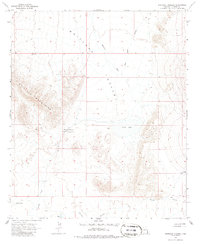 Download a high-resolution, GPS-compatible USGS topo map for Whitlock Cienega, AZ (1986 edition)
