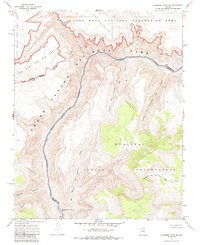Download a high-resolution, GPS-compatible USGS topo map for Whitmore Point SE, AZ (1985 edition)