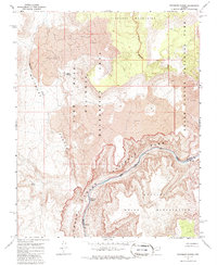 Download a high-resolution, GPS-compatible USGS topo map for Whitmore Rapids, AZ (1986 edition)