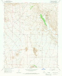Download a high-resolution, GPS-compatible USGS topo map for Wildcat Hill, AZ (1967 edition)