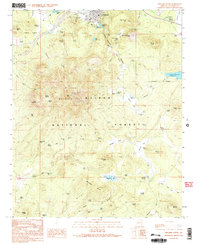 Download a high-resolution, GPS-compatible USGS topo map for Williams South, AZ (1995 edition)