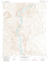 Download a high-resolution, GPS-compatible USGS topo map for Willow Beach, AZ (1983 edition)