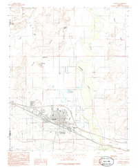 Download a high-resolution, GPS-compatible USGS topo map for Winslow, AZ (1986 edition)