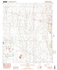 Download a high-resolution, GPS-compatible USGS topo map for Wintersburg, AZ (1984 edition)