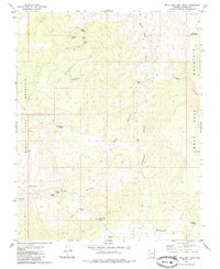 Download a high-resolution, GPS-compatible USGS topo map for Wolf Hole Mtn West, AZ (1985 edition)