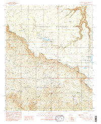 Download a high-resolution, GPS-compatible USGS topo map for Woods Canyon, AZ (1991 edition)