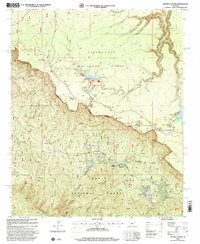 Download a high-resolution, GPS-compatible USGS topo map for Woods Canyon, AZ (2001 edition)