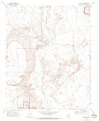 Download a high-resolution, GPS-compatible USGS topo map for Wupatki NE, AZ (1972 edition)