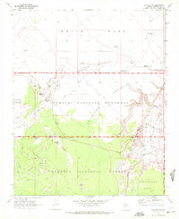 Download a high-resolution, GPS-compatible USGS topo map for Wupatki SW, AZ (1972 edition)
