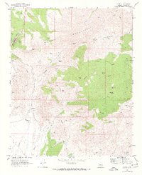Download a high-resolution, GPS-compatible USGS topo map for Yarnell, AZ (1973 edition)