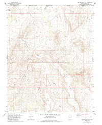 Download a high-resolution, GPS-compatible USGS topo map for Yellowhorse Flat, AZ (1985 edition)