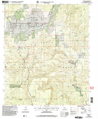 Download a high-resolution, GPS-compatible USGS topo map for Young, AZ (2006 edition)