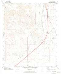 Download a high-resolution, GPS-compatible USGS topo map for Yucca, AZ (1973 edition)