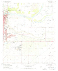 Download a high-resolution, GPS-compatible USGS topo map for Yuma East, AZ (1975 edition)