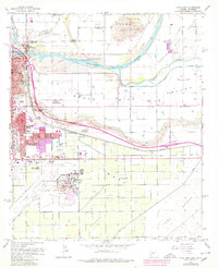 Download a high-resolution, GPS-compatible USGS topo map for Yuma East, AZ (1979 edition)