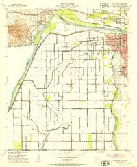 Download a high-resolution, GPS-compatible USGS topo map for Yuma West, AZ (1953 edition)