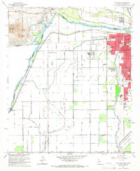 Download a high-resolution, GPS-compatible USGS topo map for Yuma West, AZ (1966 edition)