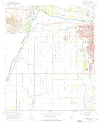 Download a high-resolution, GPS-compatible USGS topo map for Yuma West, AZ (1975 edition)