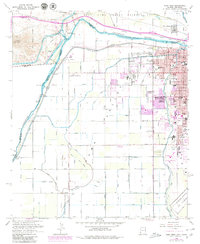 Download a high-resolution, GPS-compatible USGS topo map for Yuma West, AZ (1979 edition)