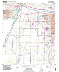Download a high-resolution, GPS-compatible USGS topo map for Yuma West, AZ (2003 edition)