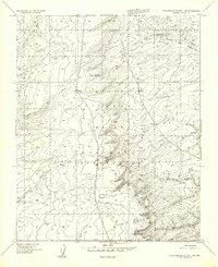 Download a high-resolution, GPS-compatible USGS topo map for Zith-Tusayan Butte 1 SW, AZ (1958 edition)