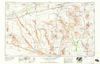 1958 Map of Anegam, AZ
