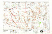 1958 Map of Anegam, AZ