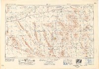 1957 Map of Anegam, AZ