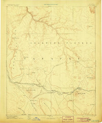1891 Map of Chino, 1906 Print