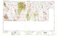 1959 Map of Animas, NM, 1971 Print