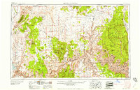 preview thumbnail of historical topo map of Coconino County, AZ in 1958