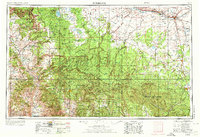 preview thumbnail of historical topo map of Holbrook, AZ in 1954