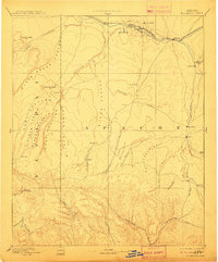 1893 Map of Holbrook, 1911 Print