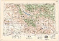1957 Map of Mesa