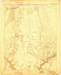 Download a high-resolution, GPS-compatible USGS topo map for Mt Trumbull, AZ (1901 edition)