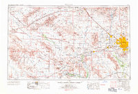 Download a high-resolution, GPS-compatible USGS topo map for Phoenix, AZ (1971 edition)