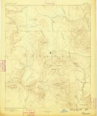 1887 Map of Prescott