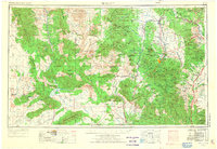 preview thumbnail of historical topo map of Prescott, AZ in 1954