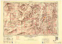 1950 Map of Prescott, 1951 Print