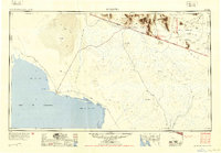 preview thumbnail of historical topo map of Pima County, AZ in 1954