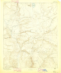 1892 Map of Verde