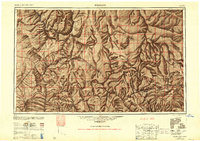 1948 Map of Williams, 1951 Print