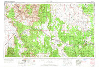preview thumbnail of historical topo map of Williams, AZ in 1956