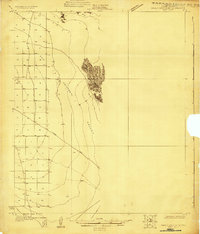 preview thumbnail of historical topo map of Yuma County, AZ in 1927