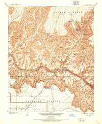 Download a high-resolution, GPS-compatible USGS topo map for Bright Angel, AZ (1903 edition)