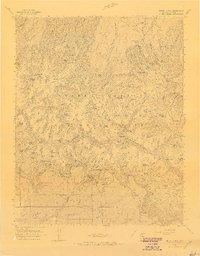 Download a high-resolution, GPS-compatible USGS topo map for Bright Angel, AZ (1963 edition)