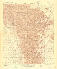 Download a high-resolution, GPS-compatible USGS topo map for Chloride, AZ (1939 edition)