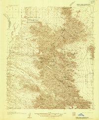 Download a high-resolution, GPS-compatible USGS topo map for Dome Rock Mountains, AZ (1933 edition)