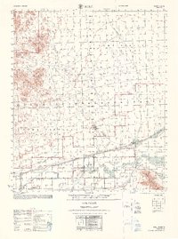 Download a high-resolution, GPS-compatible USGS topo map for Roll, AZ (1968 edition)