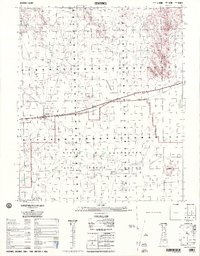 preview thumbnail of historical topo map of Maricopa County, AZ in 1995